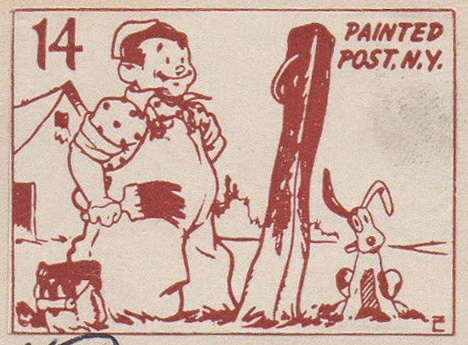 Coulthard Poster Stamp #14 - John Coulthard