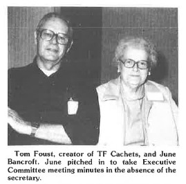FDC Cachetmaker: Thomas L. Foust and June Bancroft (1985) FDC Cachetmaker: Thomas L. Foust and June Bancroft (1985)