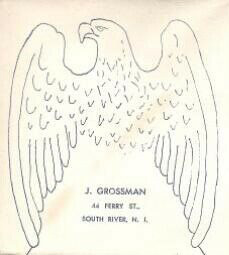 General Purpose cachet GP#Eagle16 - J. Grossman