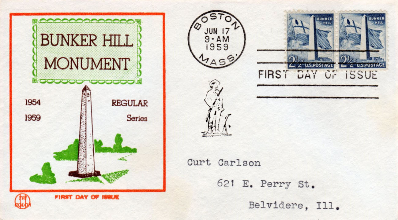 U.S. Scott #1034 - Beck Tri-Color U.S. Scott #1034 - Beck Tri-Color