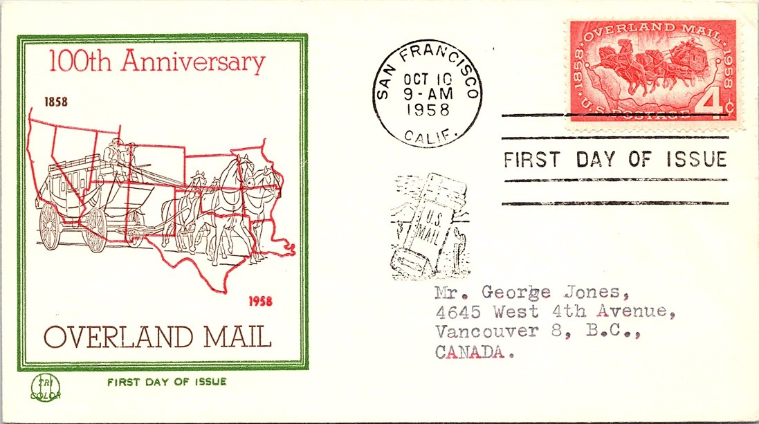 U.S. Scott #1120-20 - Beck Tri-Color U.S. Scott #1120-20 - Beck Tri-Color