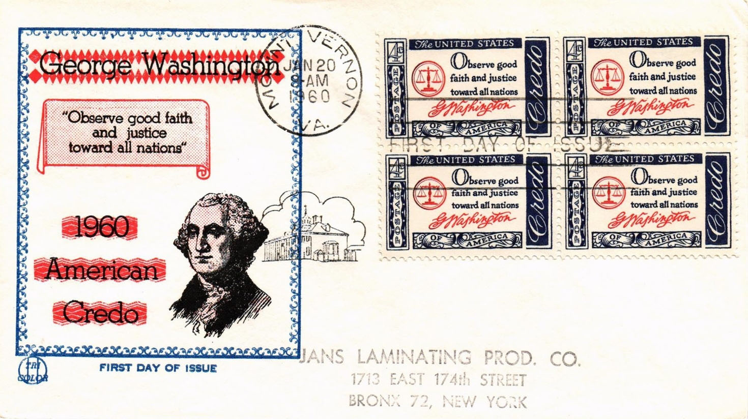 U.S. Scott #1139-25 - Beck Tri-Color U.S. Scott #1139-25 - Beck Tri-Color