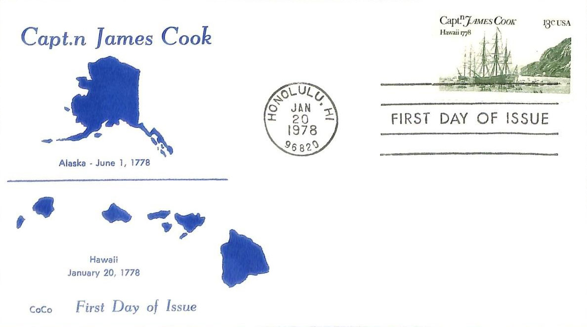 U.S. Scott #1732-1733 - CoCo Cachets by Cover Collectors Club U.S. Scott #1732-1733 - CoCo Cachets by Cover Collectors Club