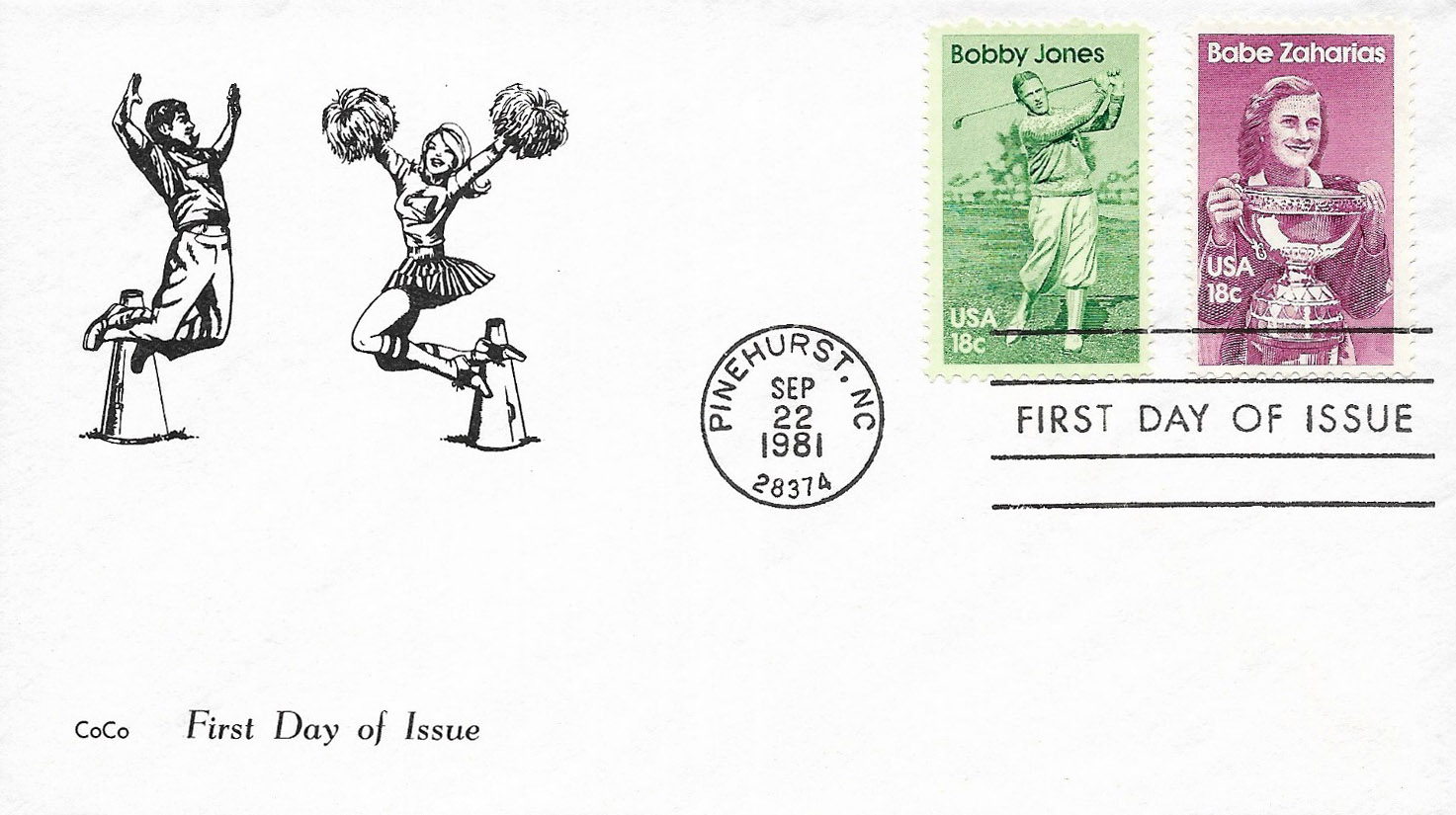 U.S. Scott #1932-1933 - CoCo Cachets by Cover Collectors Club U.S. Scott #1932-1933 - CoCo Cachets by Cover Collectors Club
