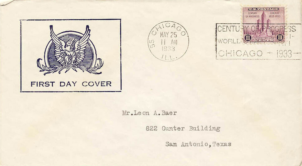 General Purpose cachet GP#Eagle3d on U.S. Scott #729-130 General Purpose cachet GP#Eagle3d on U.S. Scott #729-130