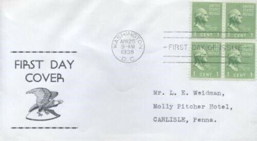 General Purpose cachet GP#Eagle4b on U.S. Scott #804 General Purpose cachet GP#Eagle4b on U.S. Scott #804