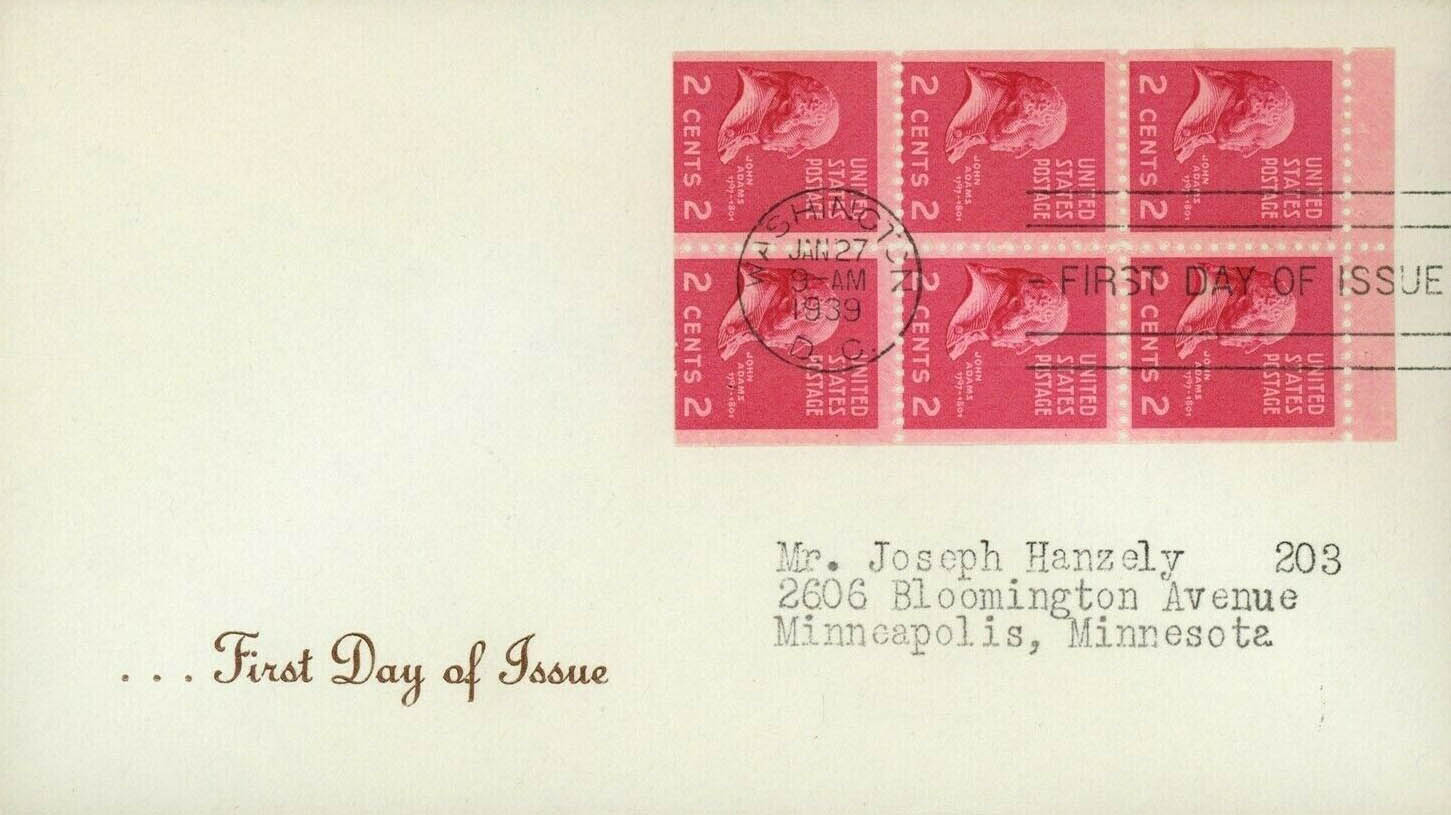 U.S. Scott #806b-GP27 - Oswald A. Ludwig General Purpose GP#FDOI-10 U.S. Scott #806b-GP27 - Oswald A. Ludwig General Purpose GP#FDOI-10