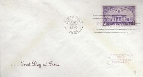 U.S. Scott #838-GP8 - Oswald A. Ludwig General Purpose GP#FDOI-10 U.S. Scott #838-GP8 - Oswald A. Ludwig General Purpose GP#FDOI-10