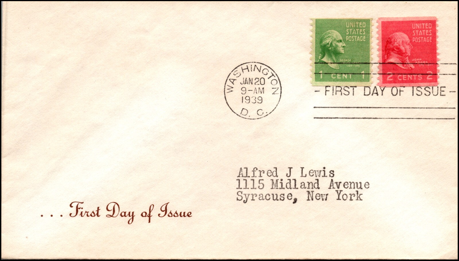 U.S. Scott #839-GP27 - Oswald A. Ludwig General Purpose GP#FDOI-10 U.S. Scott #839-GP27 - Oswald A. Ludwig General Purpose GP#FDOI-10