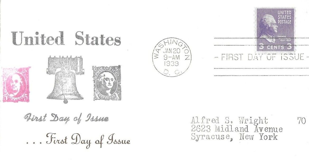 U.S. Scott #842-GP27 - Oswald A. Ludwig General Purpose GP#FDOI-10 U.S. Scott #842-GP27 - Oswald A. Ludwig General Purpose GP#FDOI-10