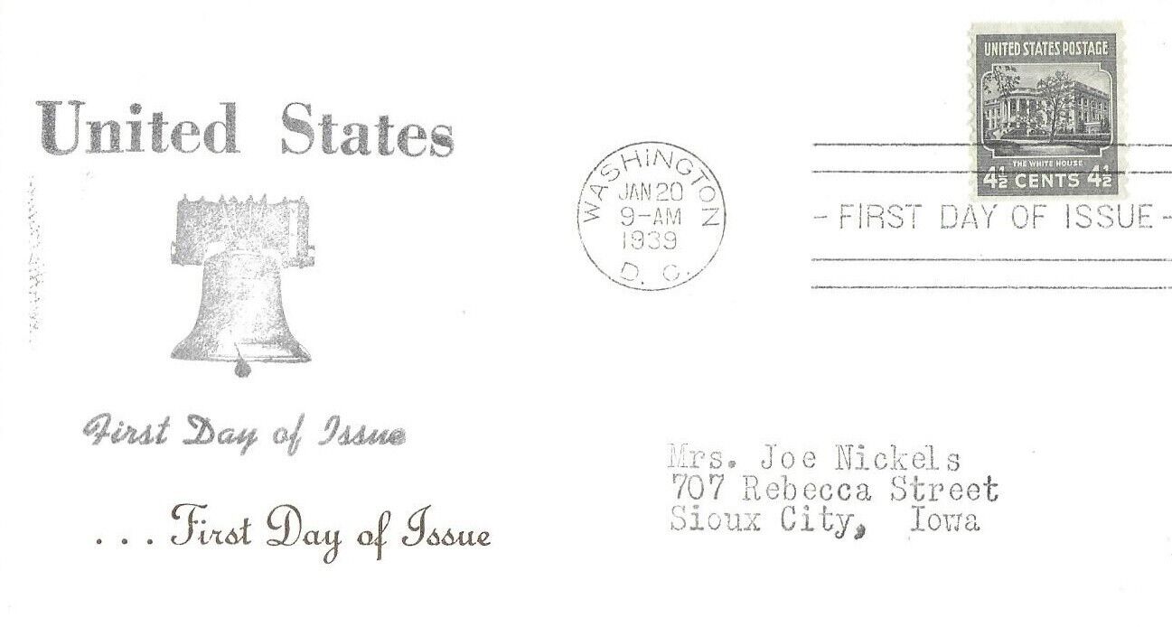 U.S. Scott #844-GP27 - Oswald A. Ludwig General Purpose GP#FDOI-10 U.S. Scott #844-GP27 - Oswald A. Ludwig General Purpose GP#FDOI-10