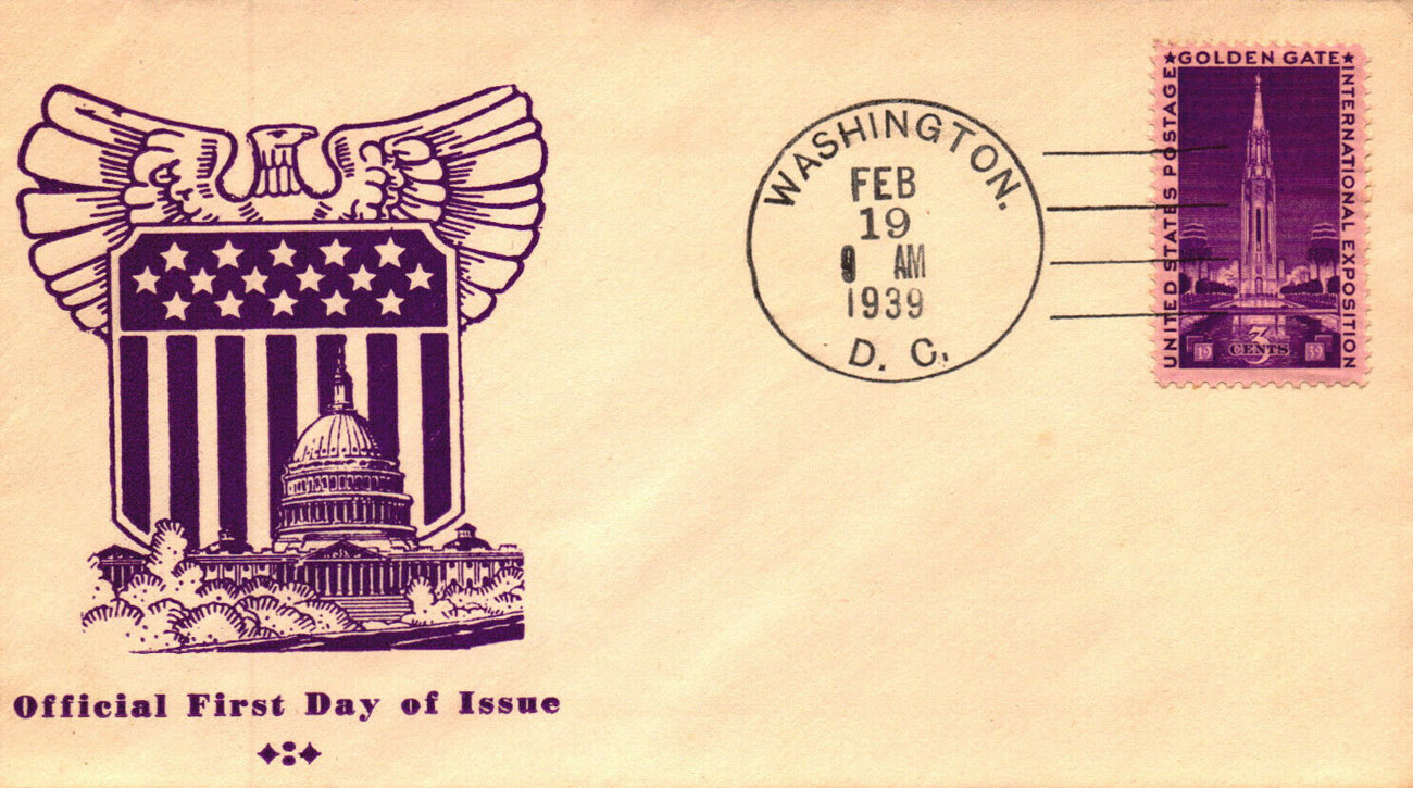 U.S. Scott #852-GP5a-NIP - Pavois (Stebbin) (SM Co.) U.S. Scott #852-GP5a-NIP - Pavois (Stebbin) (SM Co.)