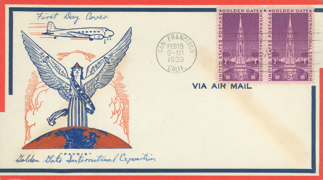 U.S. Scott #852-GP5b-NIP - Pavois (Stebbin) (SM Co.) U.S. Scott #852-GP5b-NIP - Pavois (Stebbin) (SM Co.)