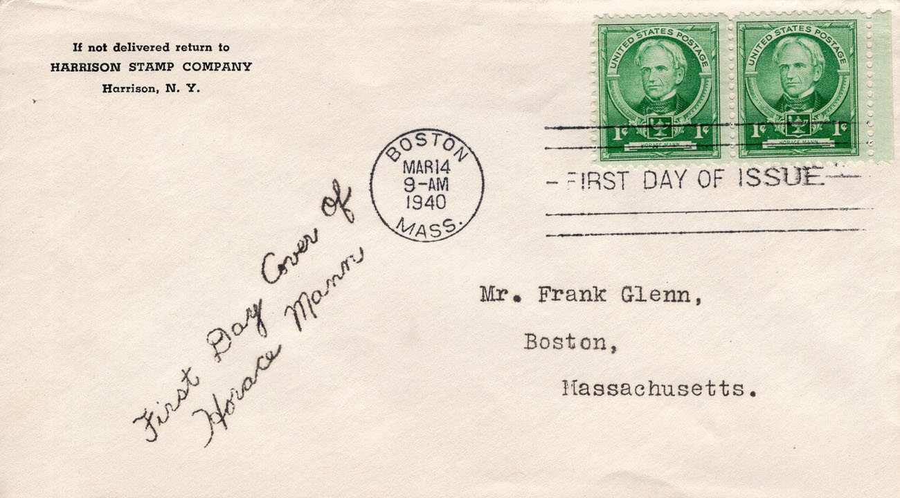 Harrison Stamp Company on Scott #869-52 Harrison Stamp Company on Scott #869-52