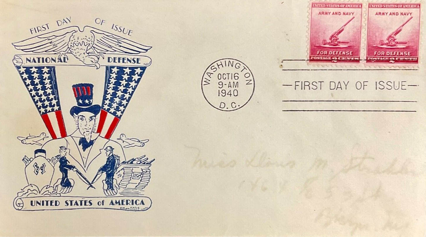 U.S. Scott #900-12 -- Estelle L. Burroughs