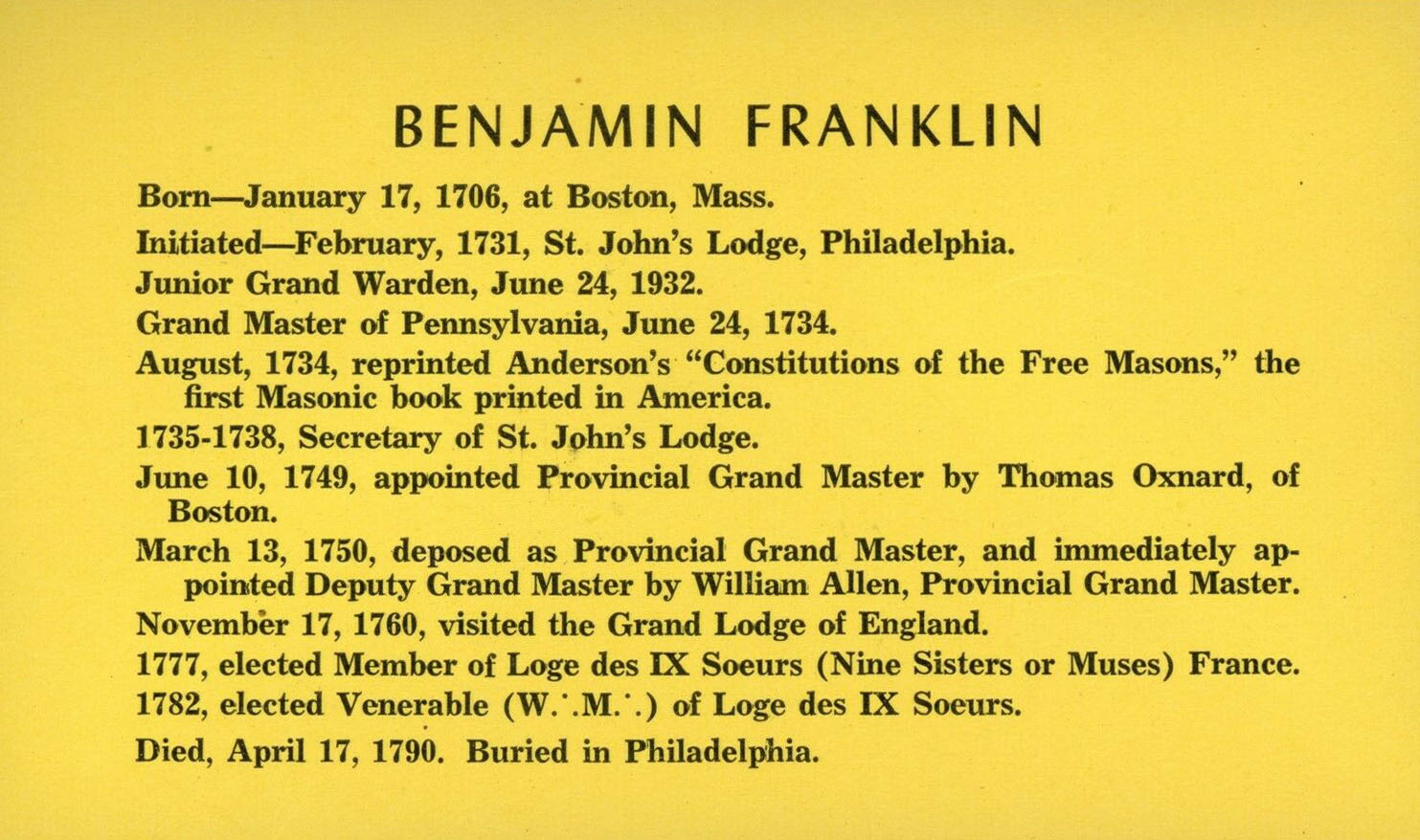 U.S. Scott #947-61 - Masonic Stamp Club of New York / Fleetwood-Knapp U.S. Scott #947-61 - Masonic Stamp Club of New York / Fleetwood-Knapp