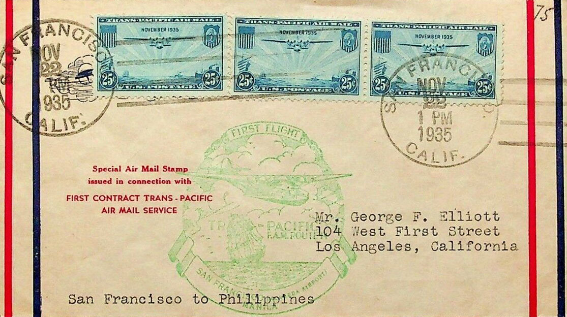 U.S. Scott #C20-23b - F.R. Rice (Frederick Roger) U.S. Scott #C20-23b - F.R. Rice (Frederick Roger)