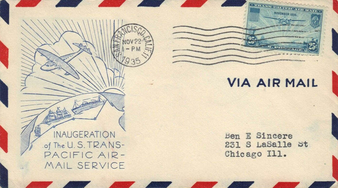 U.S. Scott #C20-26 - Henry Grimsland U.S. Scott #C20-26 - Henry Grimsland