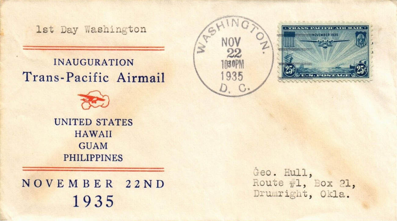 U.S. Scott #C20-30 - Linprint U.S. Scott #C20-30 - Linprint