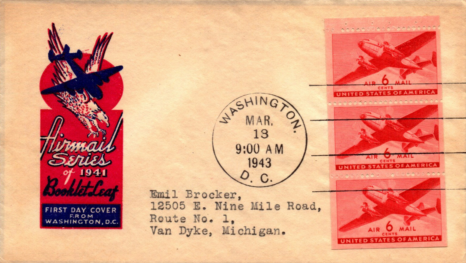 U.S. Scott #C25A-41 - Dr. Harry C. Ioor U.S. Scott #C25A-41 - Dr. Harry C. Ioor