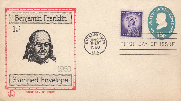 U.S. Scott #U541 - Beck Tri-Color U.S. Scott #U541 - Beck Tri-Color