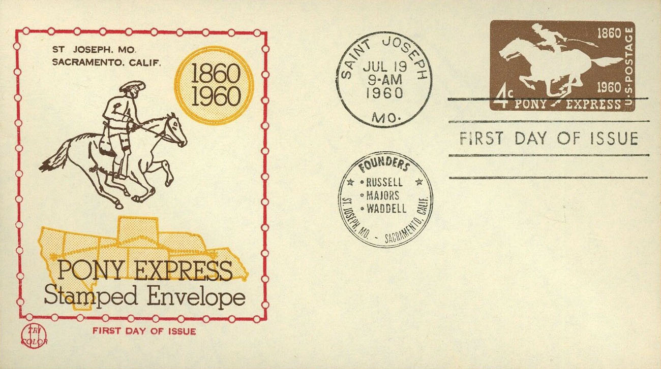 U.S. Scott #U543 - Beck Tri-Color U.S. Scott #U543 - Beck Tri-Color