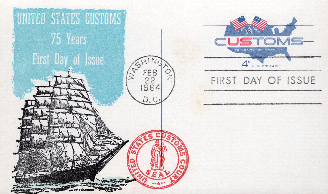 U.S. Scott #UX50 - Overseas Mailers